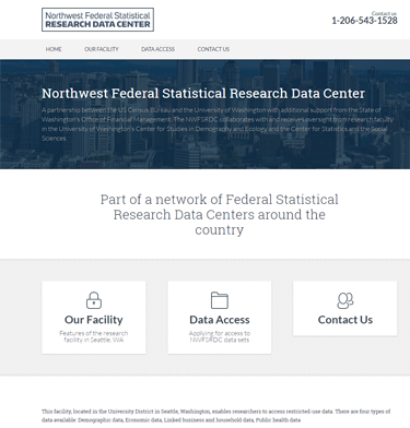 Northwest Federal Statistical Research Data Center